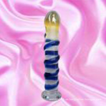 Injo Glass Dildo Ij-Gst 201 para Mujeres